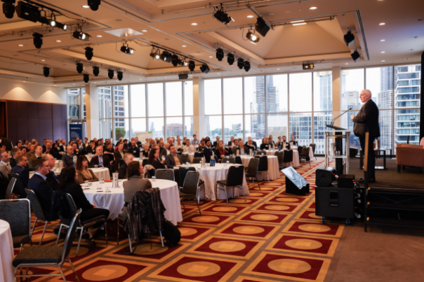 Renewable energy industry leaders attending the VicGrid Industry Forum