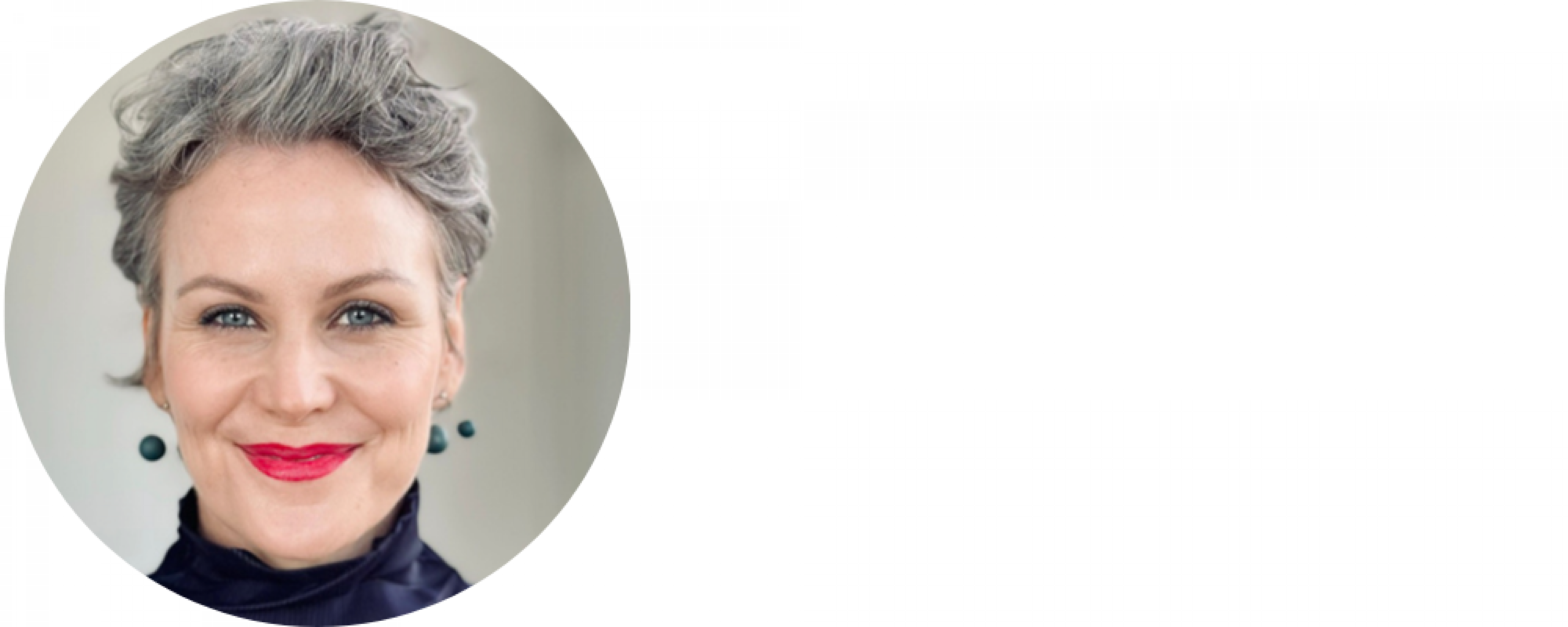 Sarah Clarke smiling